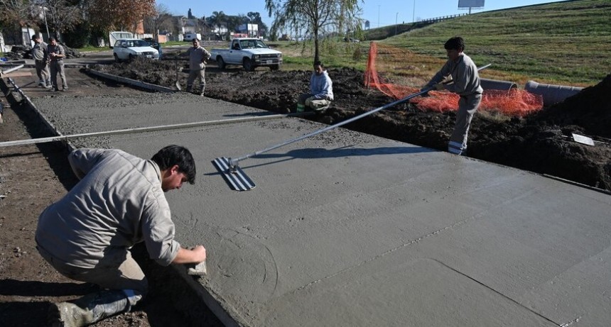 Finalizó la reconstrucción de una bocacalle en el Barrio Zapiola