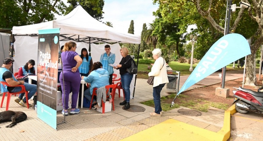 Las Postas de Salud funcionarán en Plaza Colón durante las próximas semanas