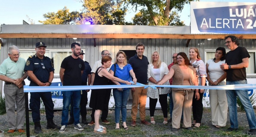 El Intendente inauguró una Subsede de Comando de Patrullas de Policías