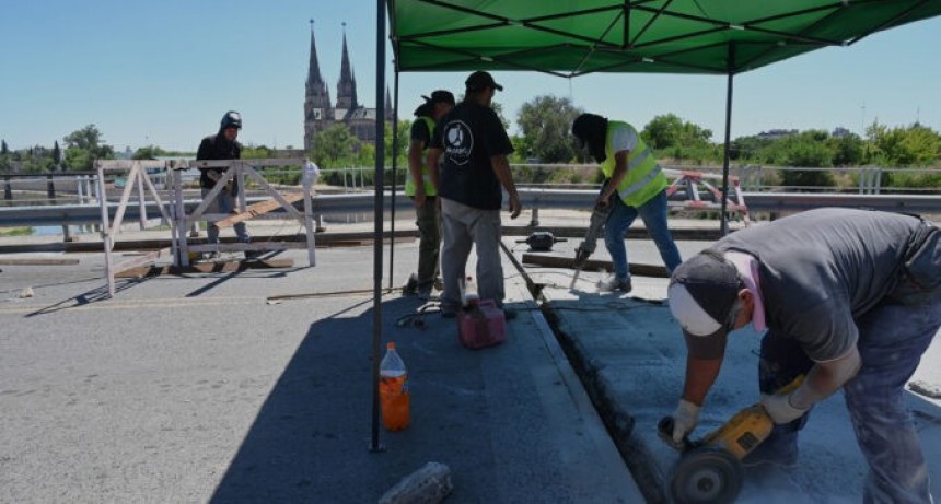  Puente Muñiz: Finalizó la obra de reacondicionamiento de juntas