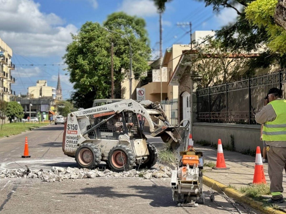 Nuevo plan de reconstrucción de pavimento en hormigón
