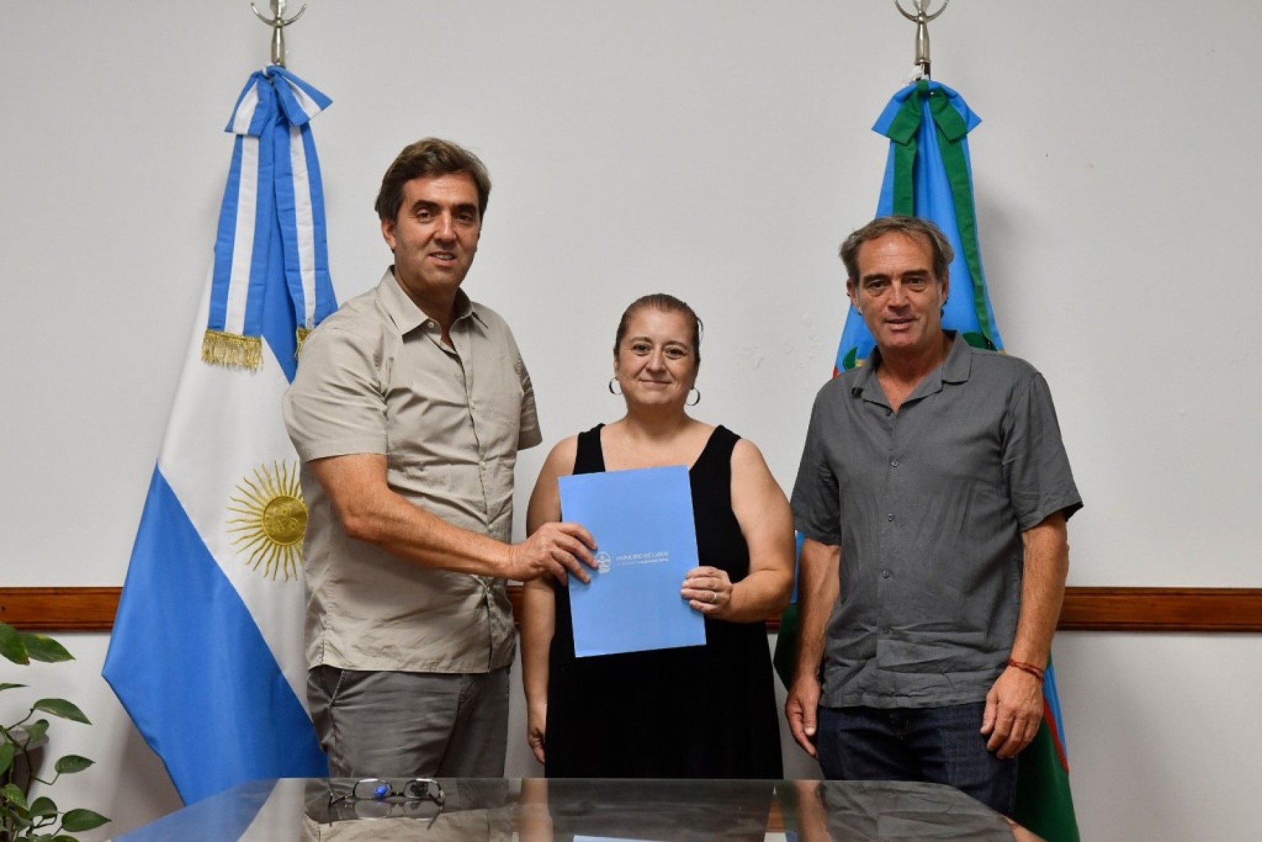 El Municipio de Luján firma un convenio con el Hospice Madre Teresa 