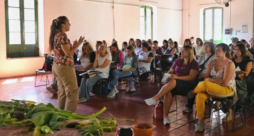 Programa Huerta en Casa: se realizó una capacitación intensiva a docentes 