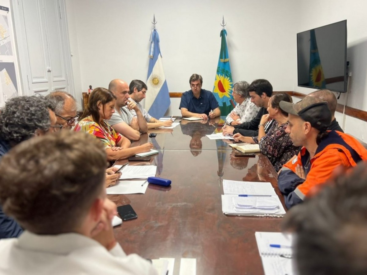 El Intendente encabezó una reunión del Comité Ejecutivo de Crisis del Prodecom