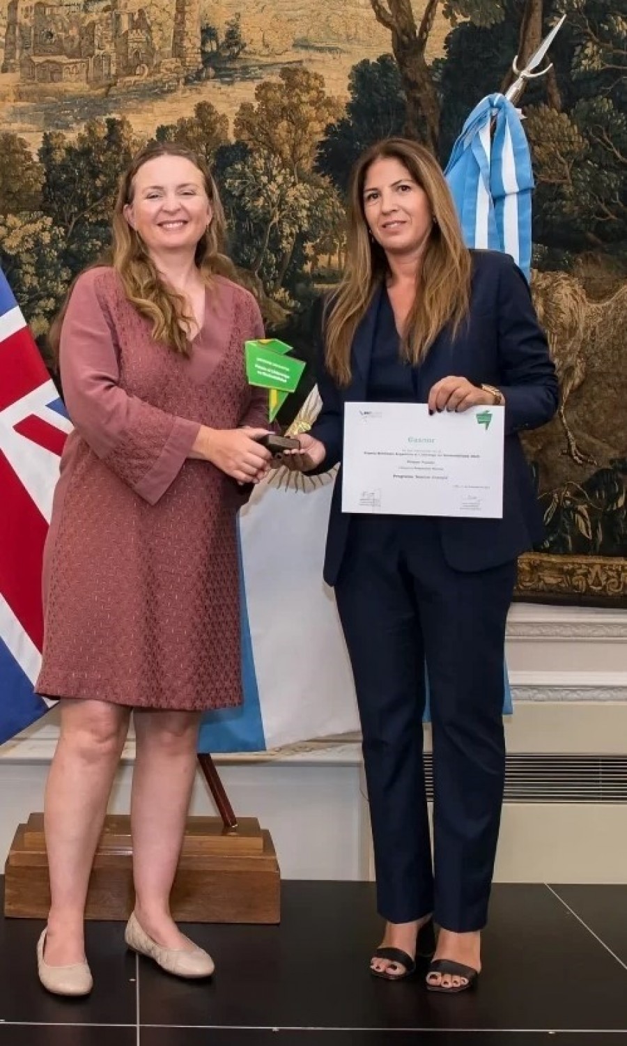 Naturgy fue premiada por la Cámara de Comercio Argentino Británica   