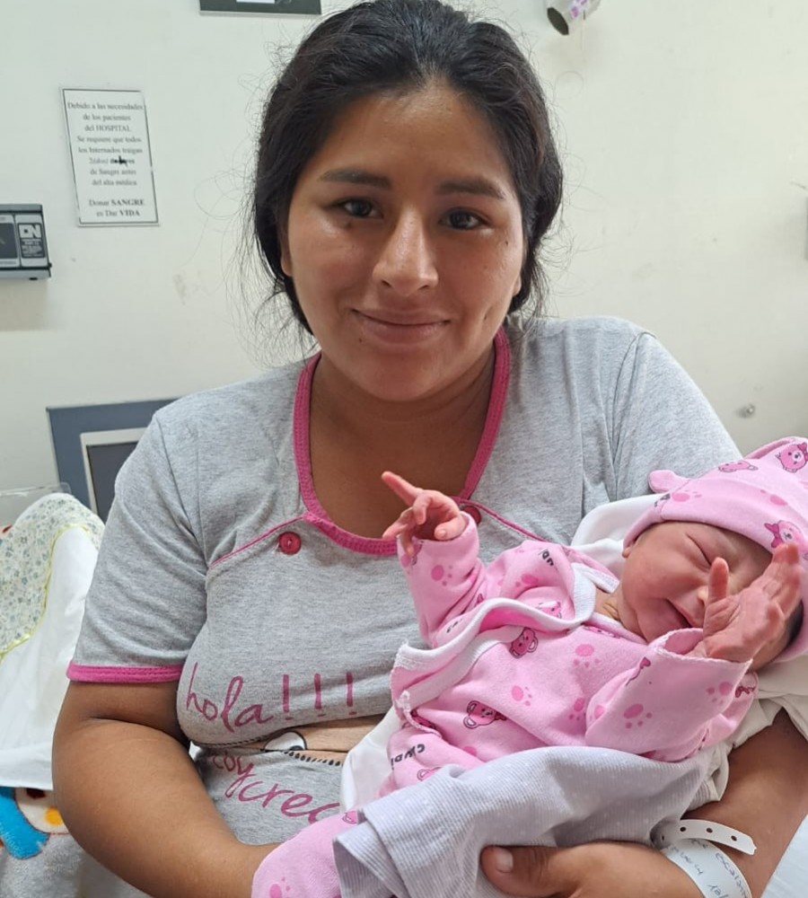 NACIÓ UNA BEBA EN LA ESTACIÓN MORENO