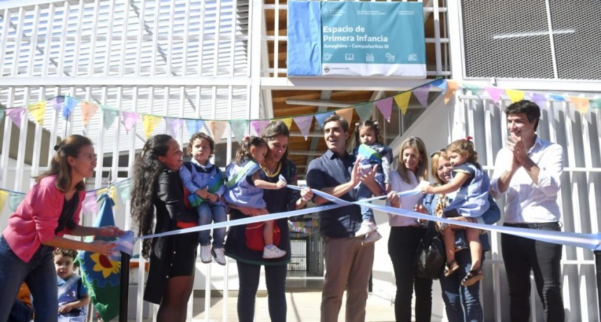 Se inauguró el nuevo Centro de Desarrollo Infantil del barrio Ameghino   
