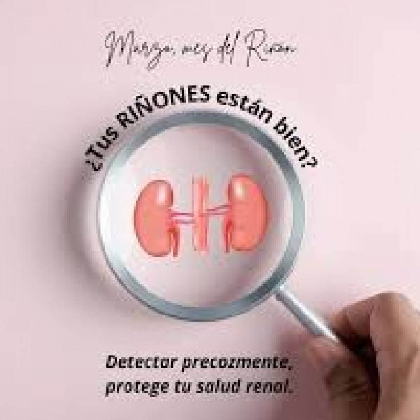 Detectar precozmente, protege la Salud Renal
