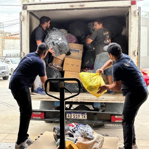 Ayuda en marcha: las donaciones para Bahía Blanca ya fueron enviadas