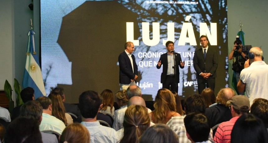 Se proyectó el adelanto del documental  “Luján: crónicas de un río que nunca duerme”
