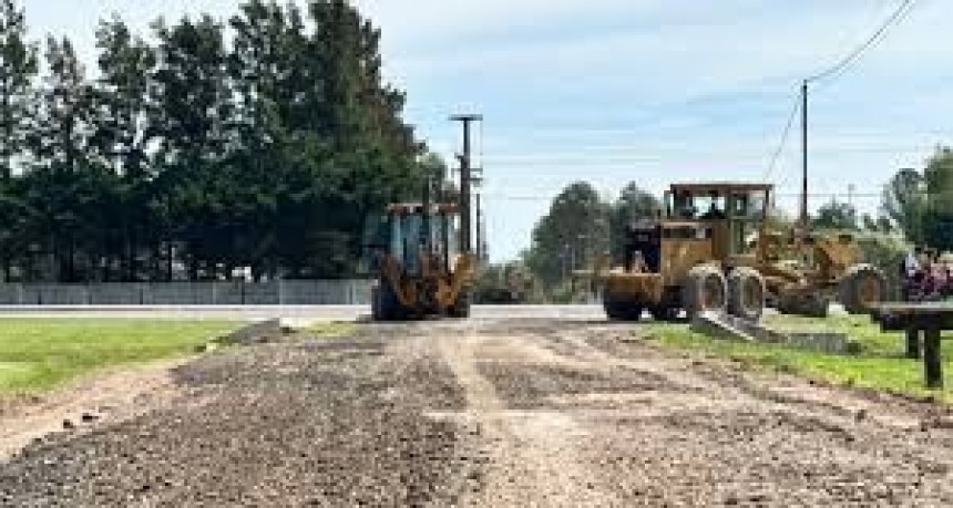 El Municipio continúa mejorando calles en barrios y localidades 