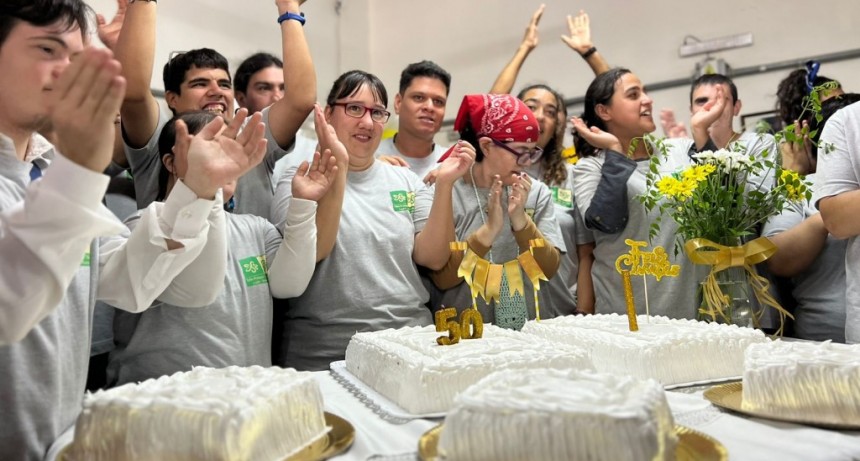 El Taller Protegido Juan XXIII festejó su 50° aniversario