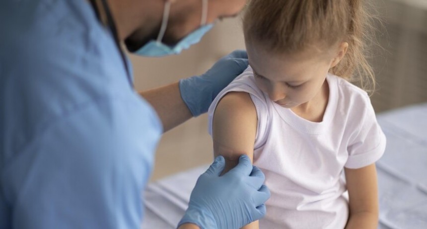 Se convoca para el refuerzo de vacuna contra el sarampión para niños y niñas de 6 meses a 5 años