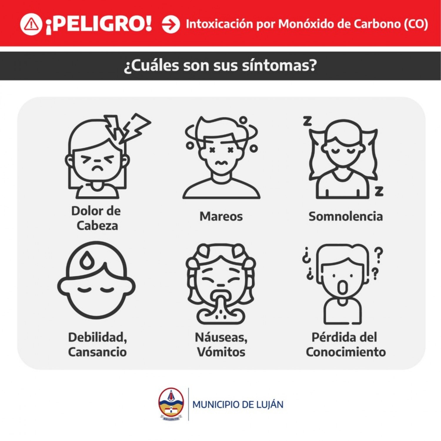 Campaña para prevenir la intoxicación por monóxido de carbono