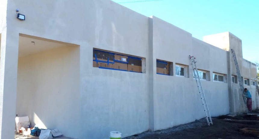 Avanzan las obras del nuevo CAPS Constantini en el barrio El Quinto