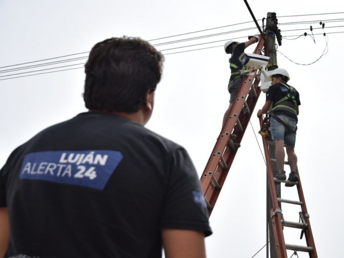Luján Alerta 24: el Municipio instalará 45 nuevas cámaras de monitoreo