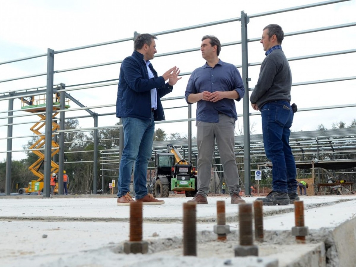 El Intendente y el Ministro Cabandié recorrieron las obras del Centro Ambiental de Luján 