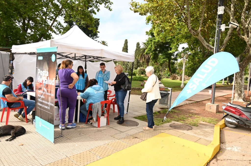 Las Postas de Salud funcionarán en Plaza Colón durante las próximas semanas