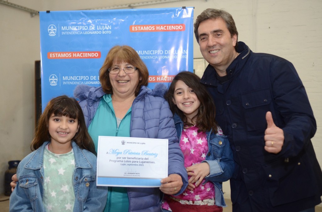 Lotes con servicios: se entregaron otros 120 certificados en la localidad de Torres