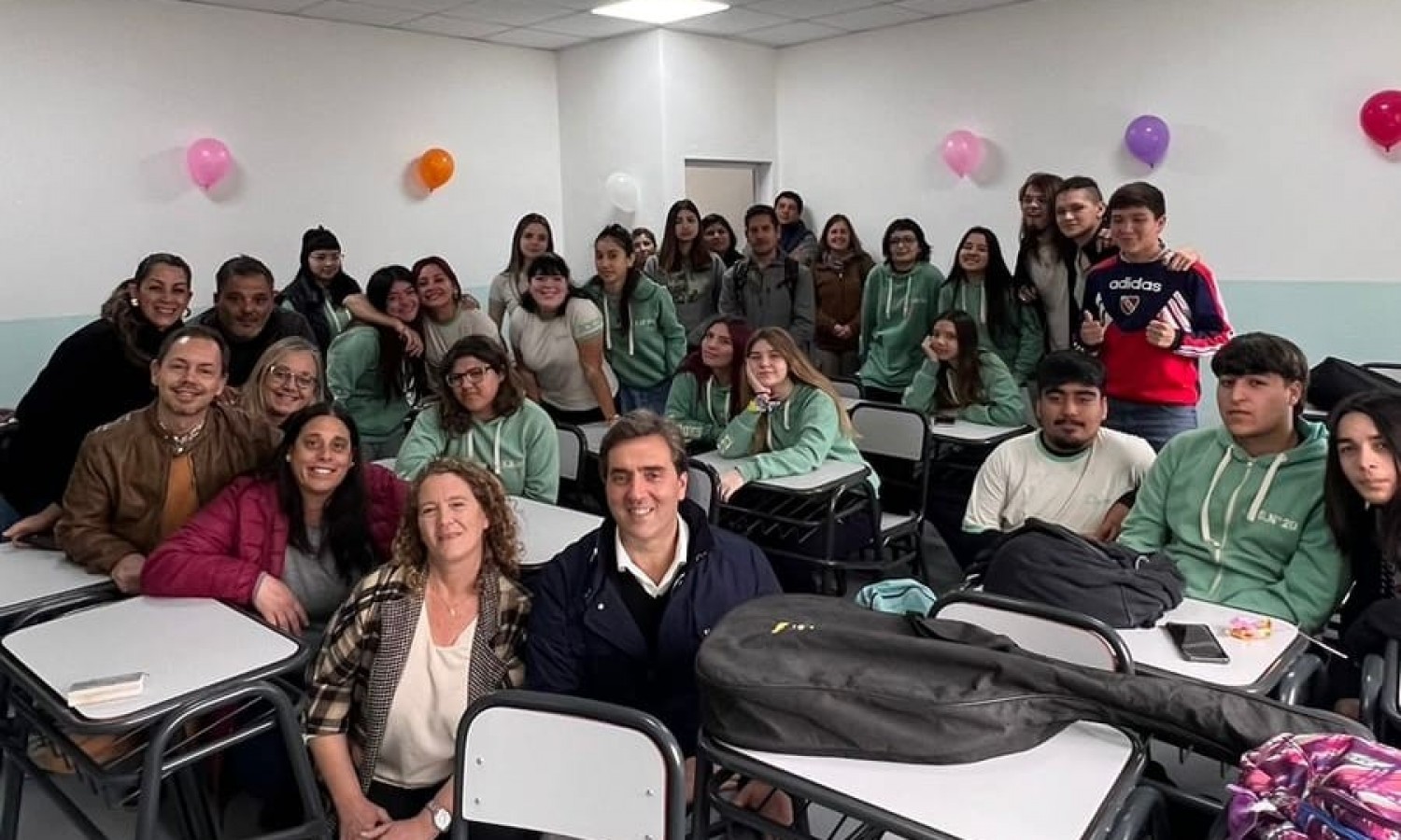 Se inauguraron nuevas aulas en la Escuela Secundaria N° 20