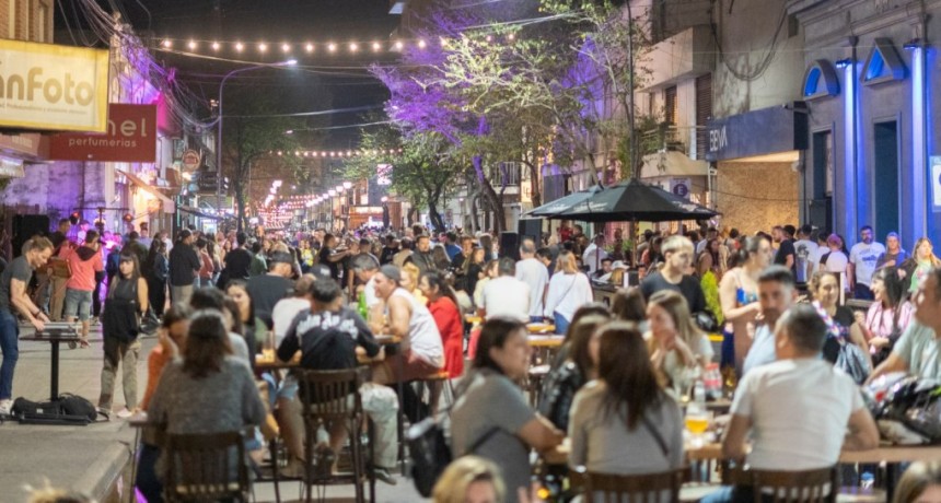 Se realizará una nueva Peatonal Gastronómica en la ciudad
