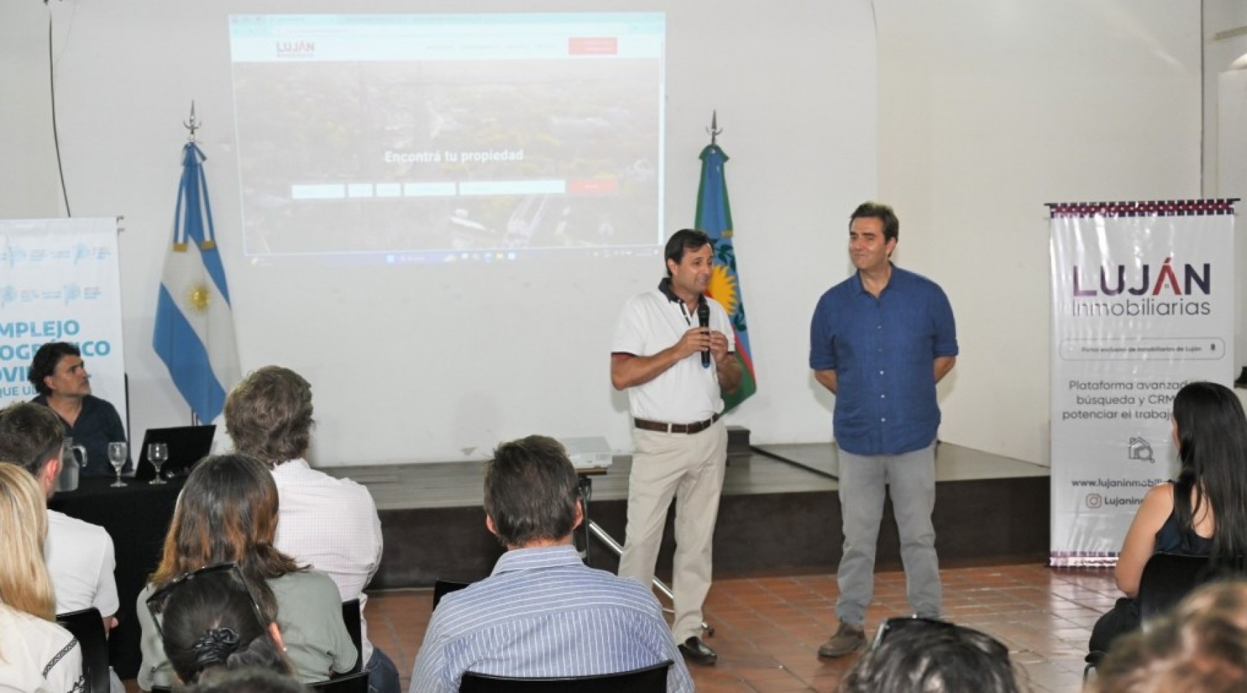 Se presentó la plataforma Luján Inmobiliarias