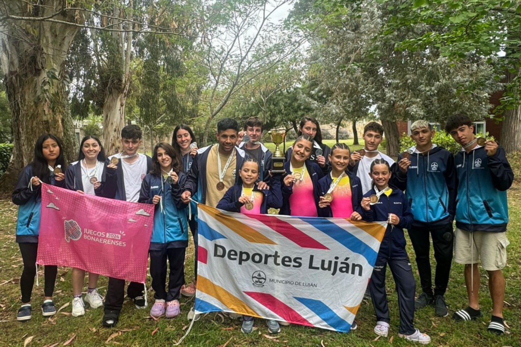 Luján cosechó 15 medallas en los Juegos Bonaerenses 2024