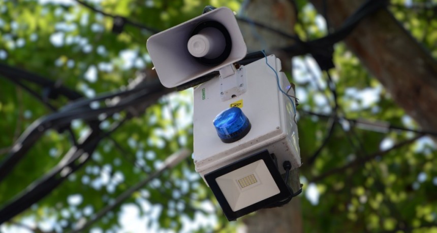 El Municipio instaló 26 nuevas alarmas comunitarias